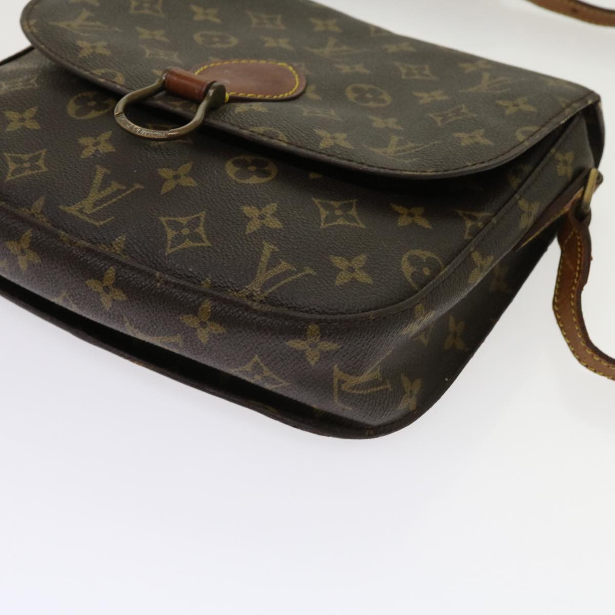 LOUIS VUITTON Monogram Saint Cloud GM Shoulder Bag M51242 LV Auth bs10867