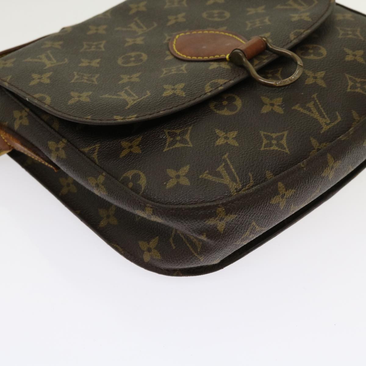 LOUIS VUITTON Monogram Saint Cloud GM Shoulder Bag M51242 LV Auth bs10867