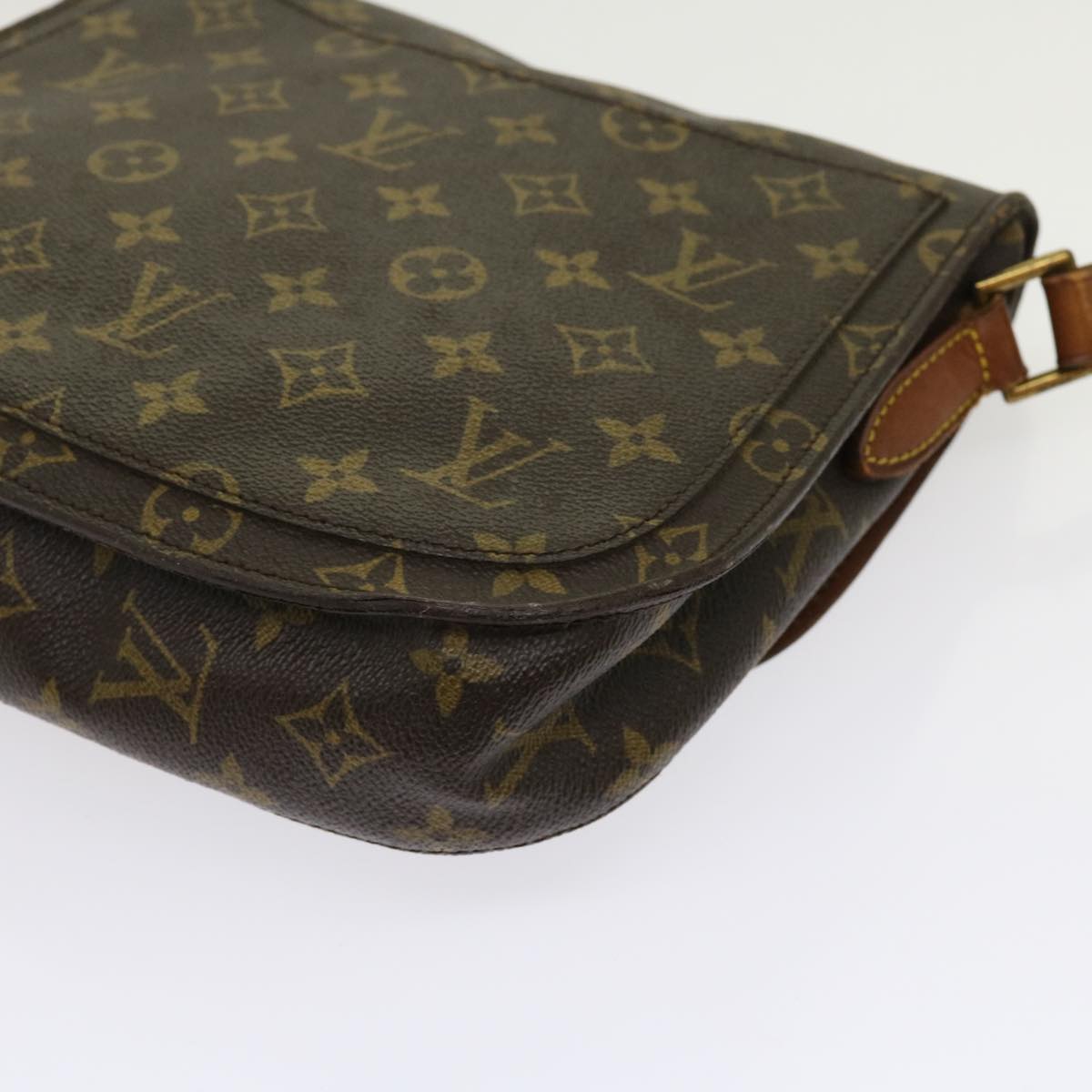 LOUIS VUITTON Monogram Saint Cloud GM Shoulder Bag M51242 LV Auth bs10867