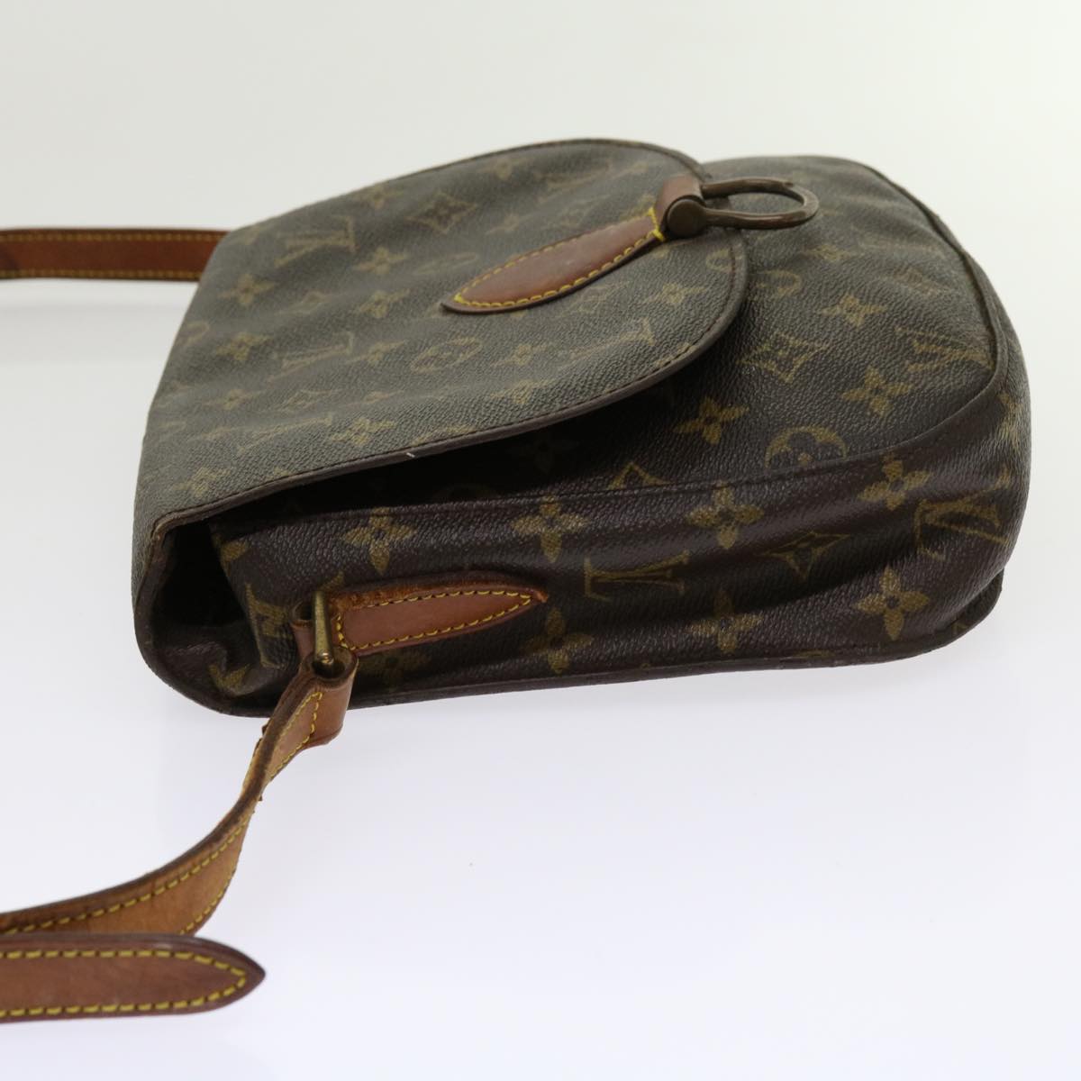 LOUIS VUITTON Monogram Saint Cloud GM Shoulder Bag M51242 LV Auth bs10867