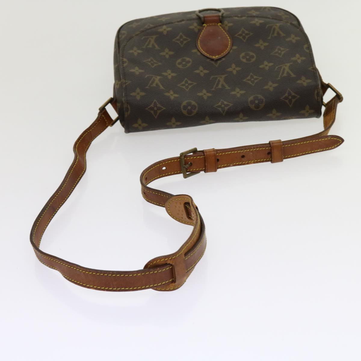 LOUIS VUITTON Monogram Saint Cloud GM Shoulder Bag M51242 LV Auth bs10867