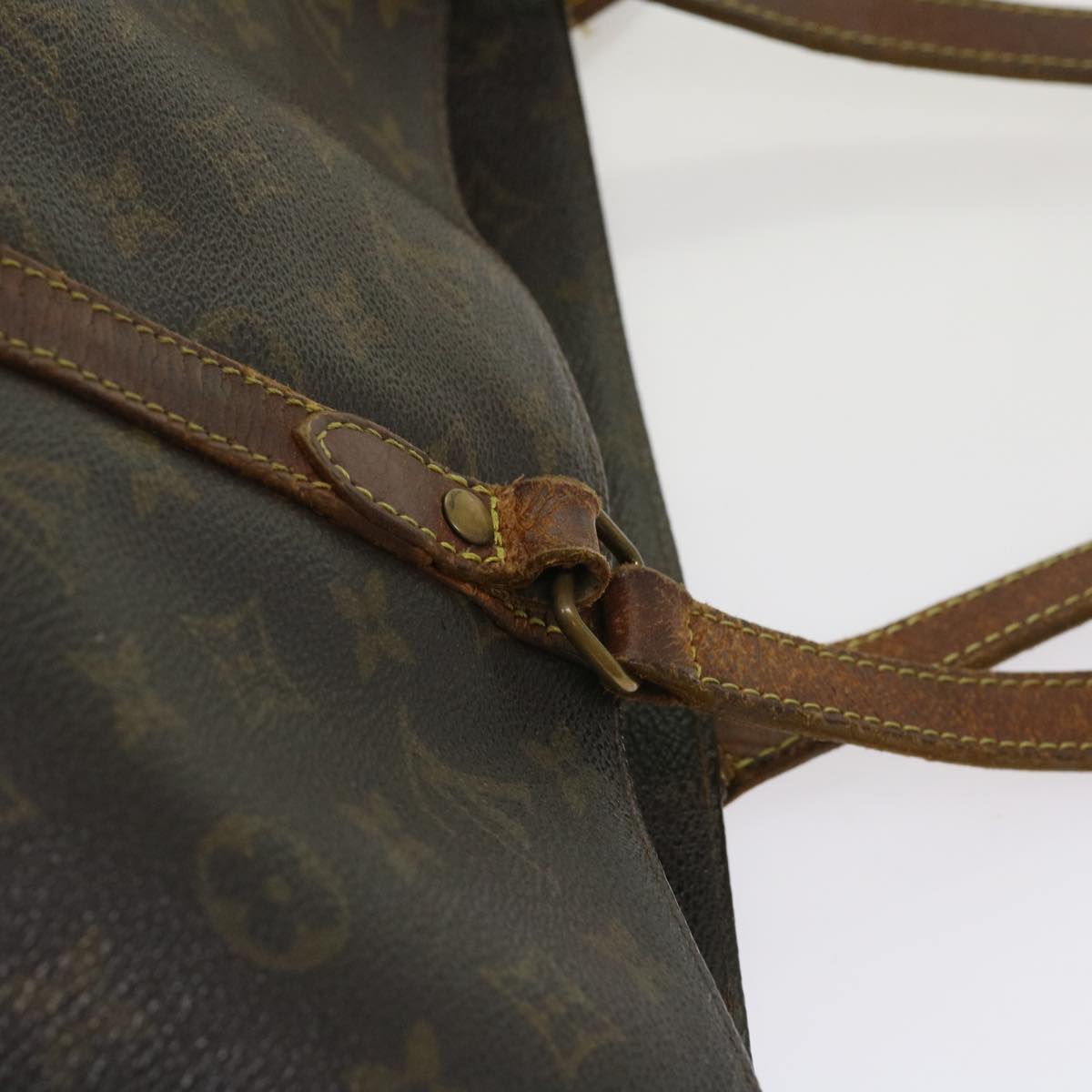 LOUIS VUITTON Monogram Sac Shopping Tote Bag M51108 LV Auth bs10873