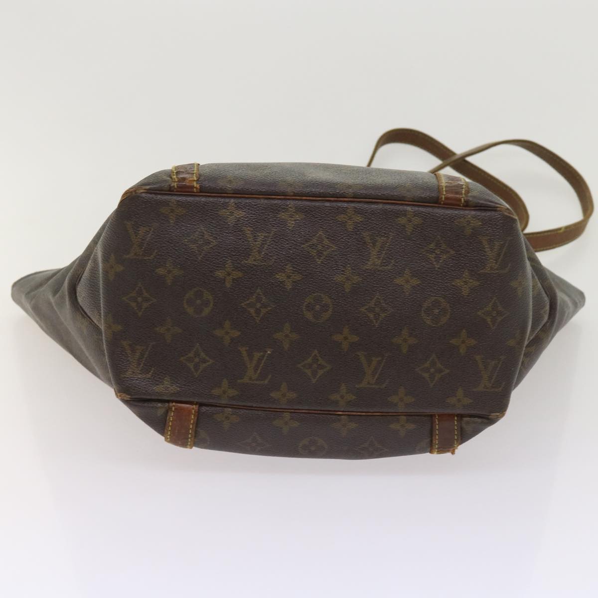 LOUIS VUITTON Monogram Sac Shopping Tote Bag M51108 LV Auth bs10873