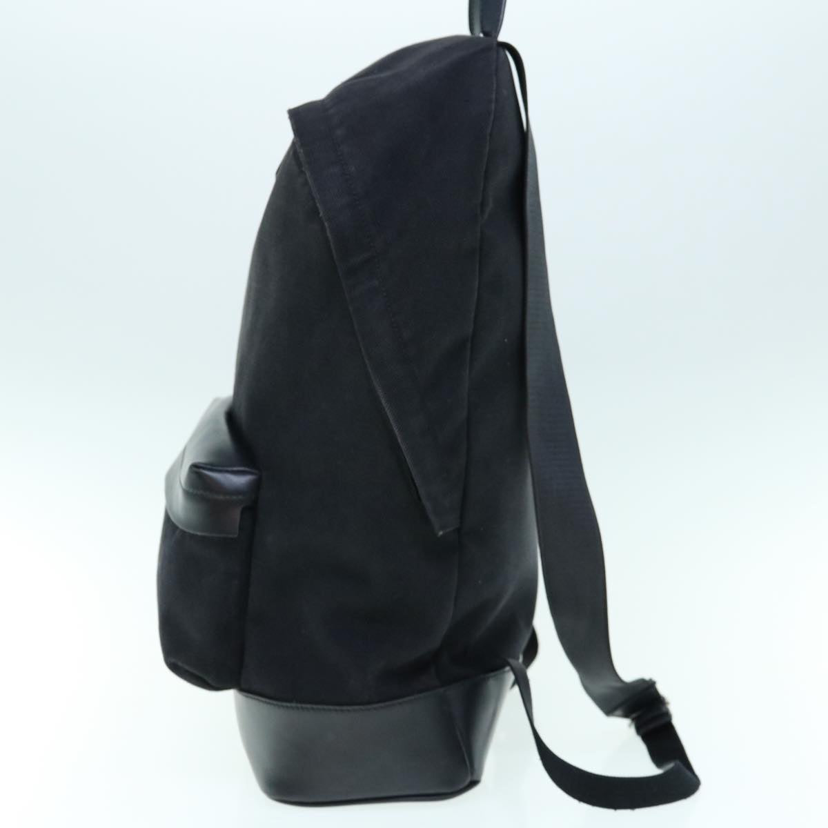 BALENCIAGA Backpack Canvas Black 392007 Auth bs10913