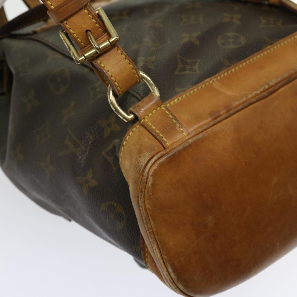 LOUIS VUITTON Monogram Montsouris MM Backpack M51136 LV Auth bs11067