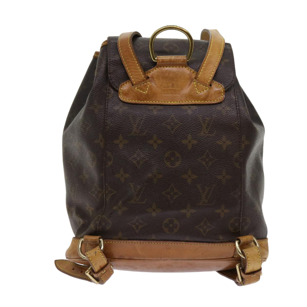 LOUIS VUITTON Monogram Montsouris MM Backpack M51136 LV Auth bs11067