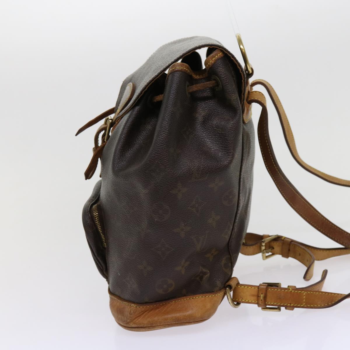 LOUIS VUITTON Monogram Montsouris MM Backpack M51136 LV Auth bs11067