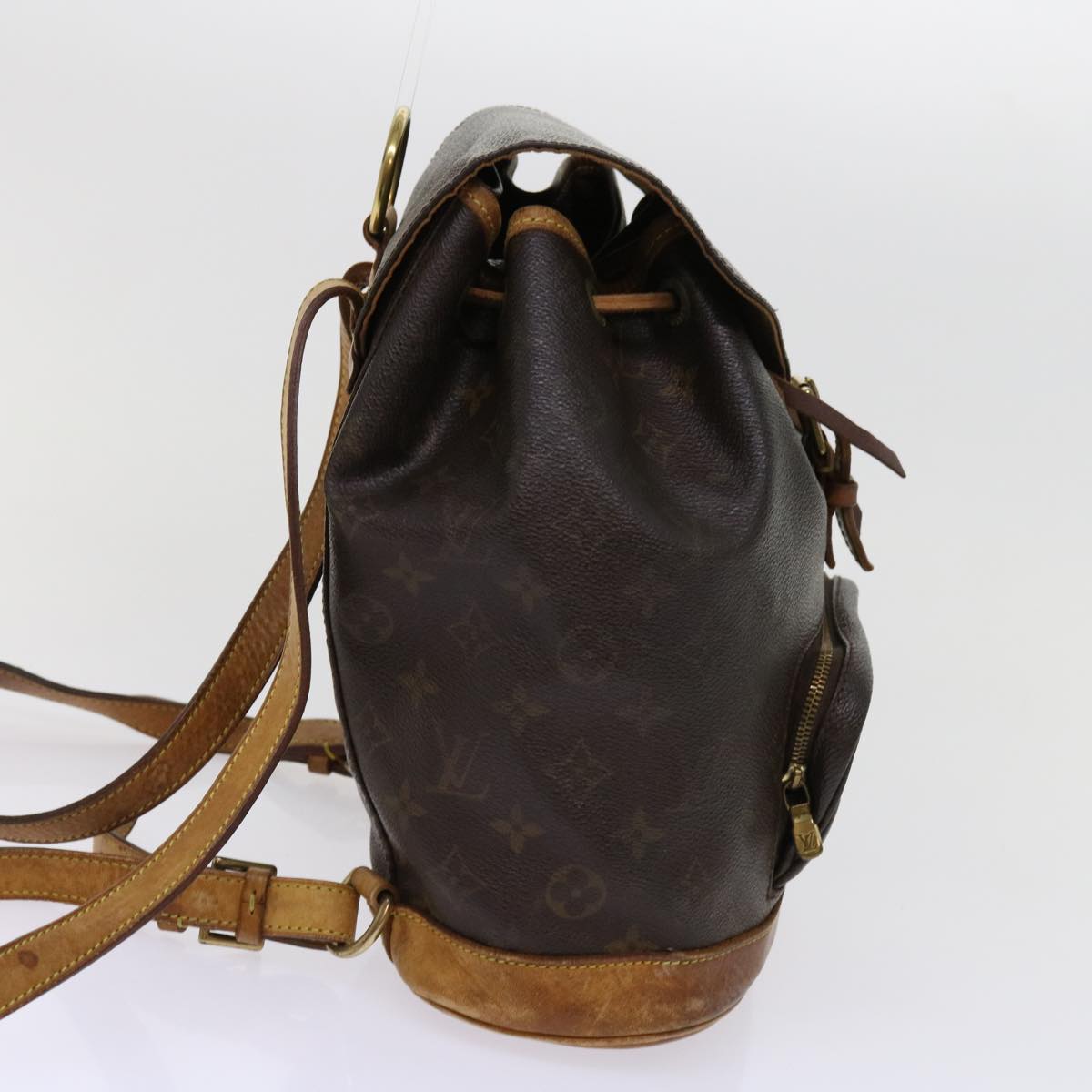 LOUIS VUITTON Monogram Montsouris MM Backpack M51136 LV Auth bs11067