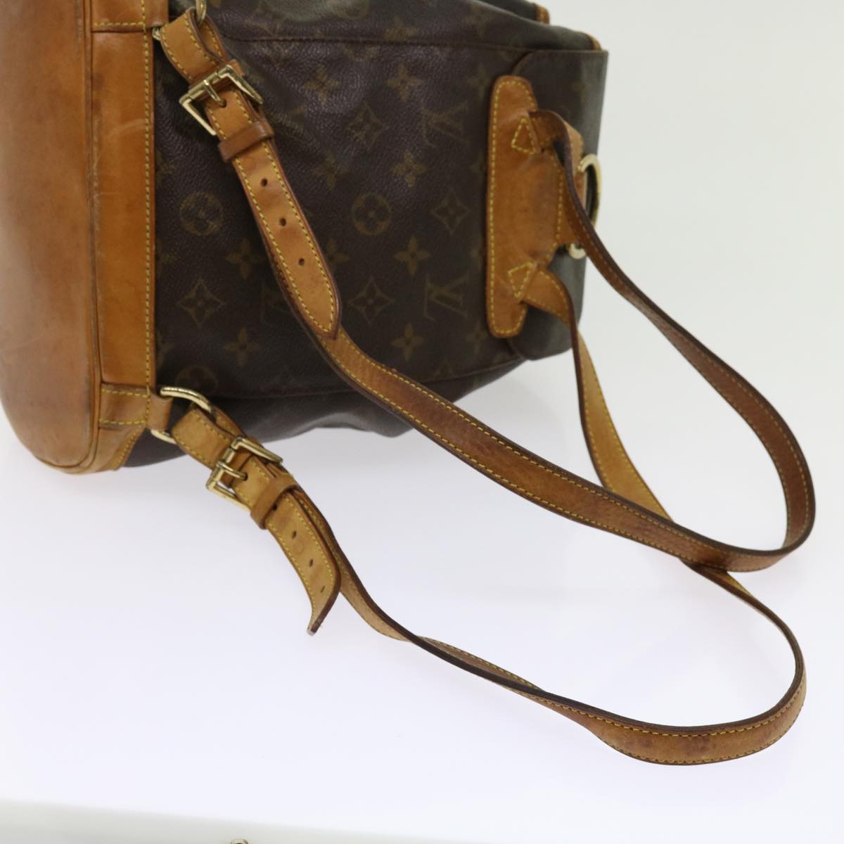 LOUIS VUITTON Monogram Montsouris MM Backpack M51136 LV Auth bs11067