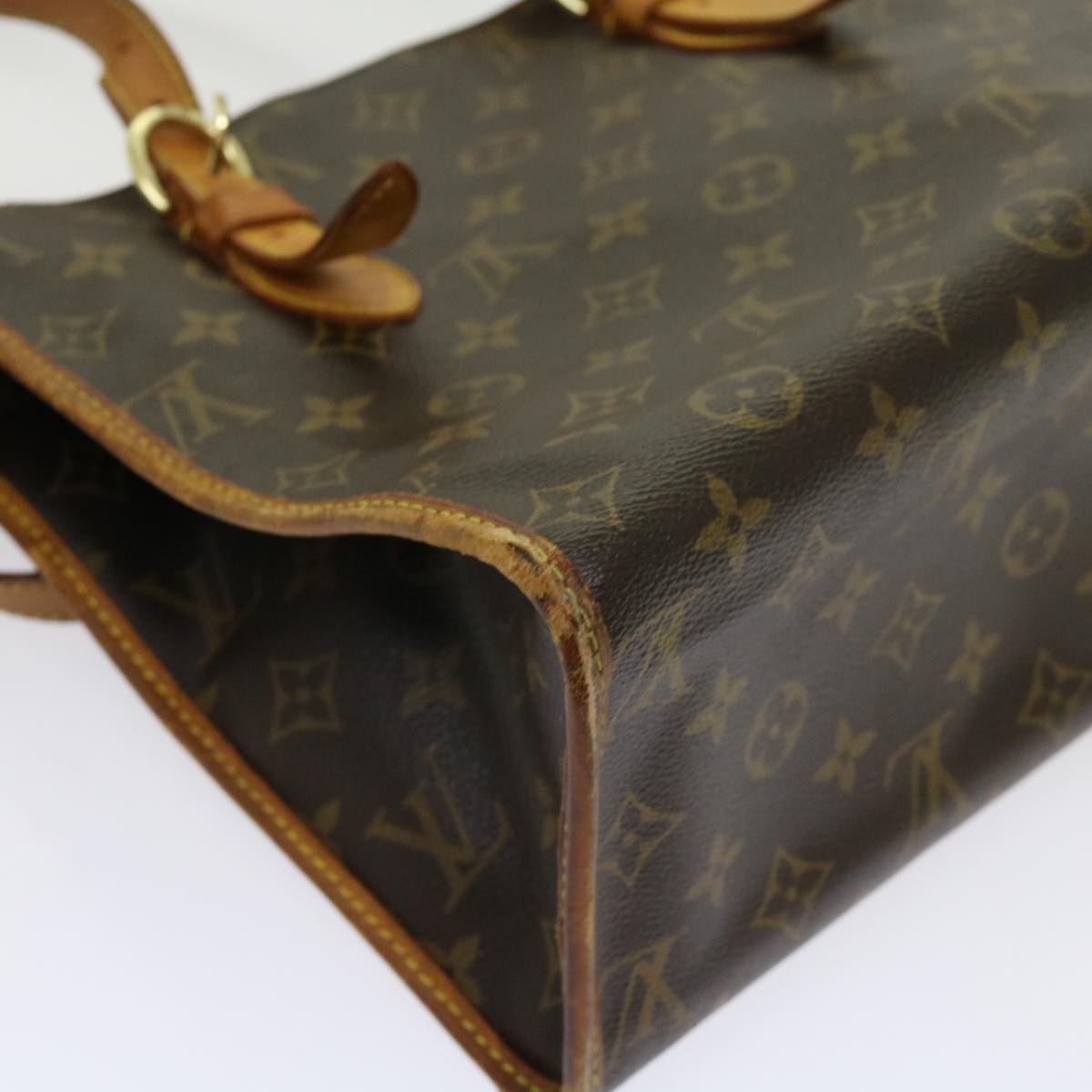 LOUIS VUITTON Monogram Popincourt Haut Hand Bag M40007 LV Auth bs11116