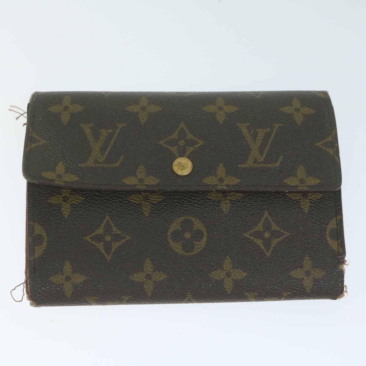 LOUIS VUITTON Monogram Wallet 10set LV Auth bs11163