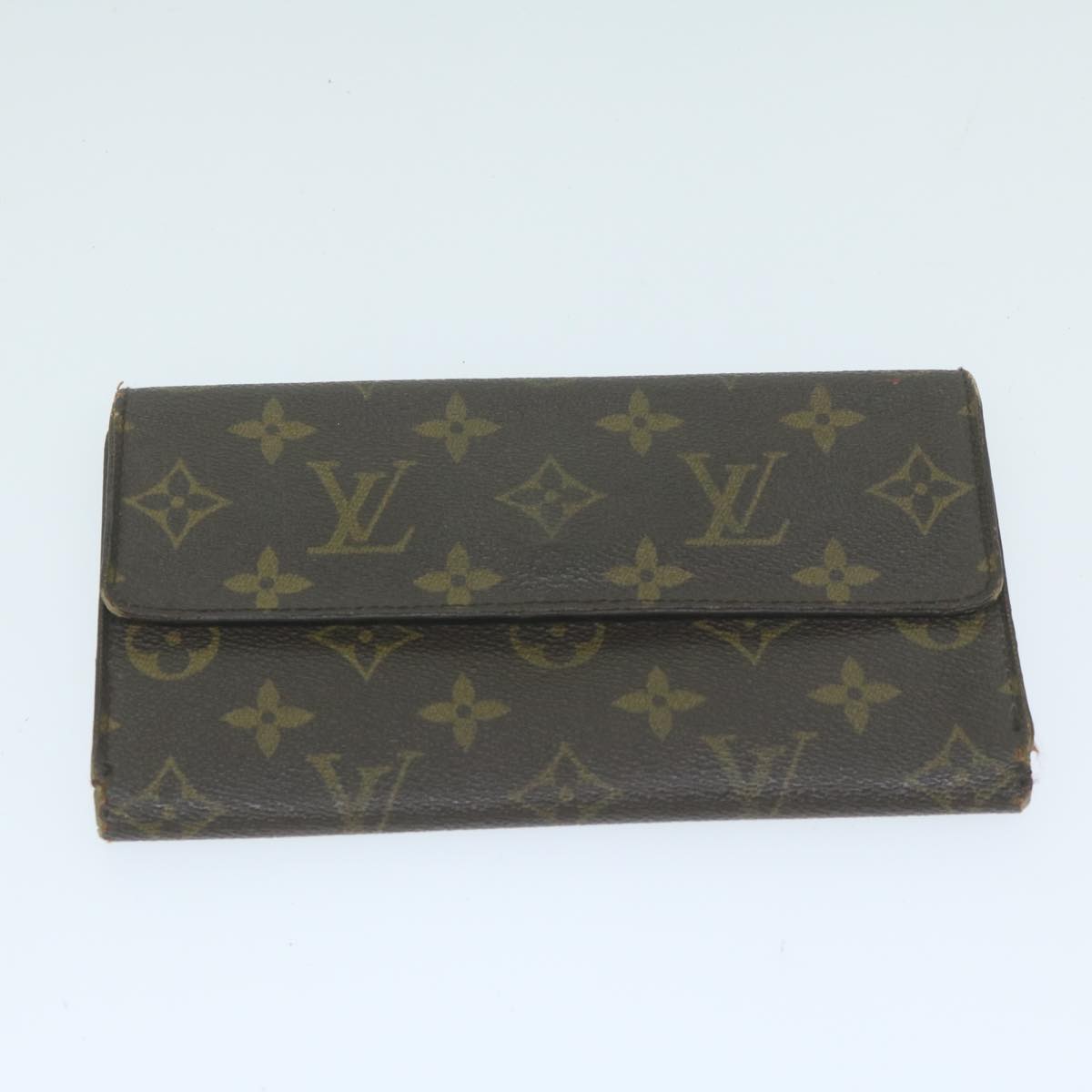 LOUIS VUITTON Monogram Wallet 10set LV Auth bs11163