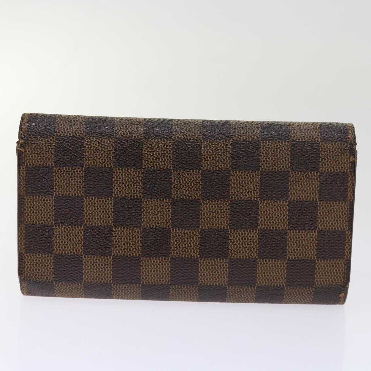 LOUIS VUITTON Monogram Damier Ebene Wallet 5Set LV Auth bs11176