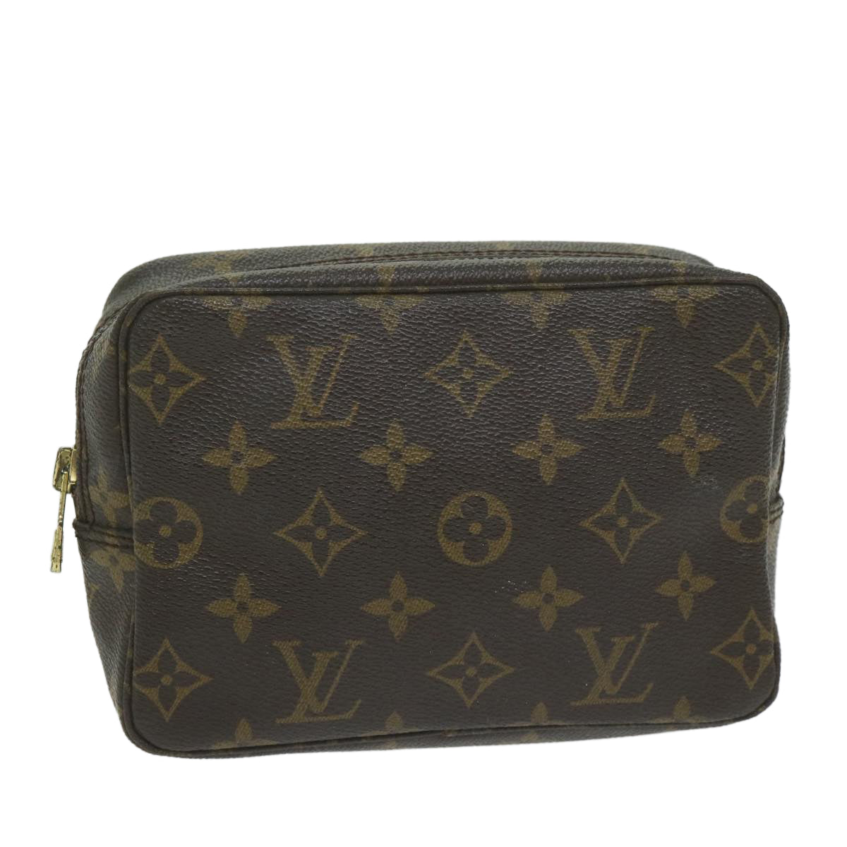 LOUIS VUITTON Monogram Trousse Toilette 18 Pouch M47526 LV Auth bs11200