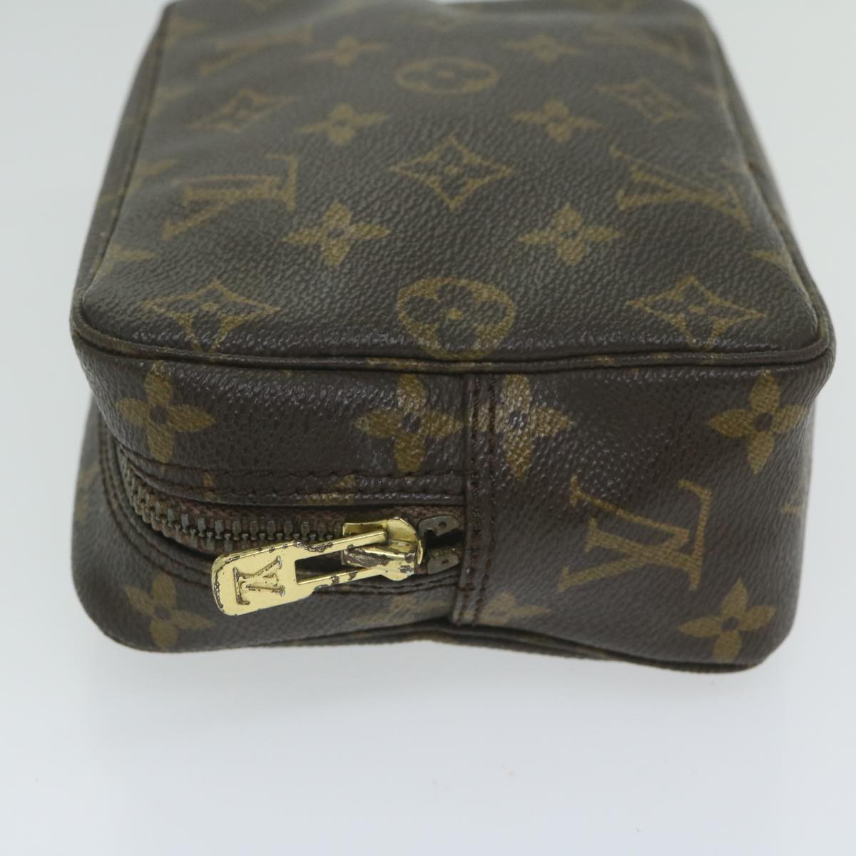 LOUIS VUITTON Monogram Trousse Toilette 18 Pouch M47526 LV Auth bs11200