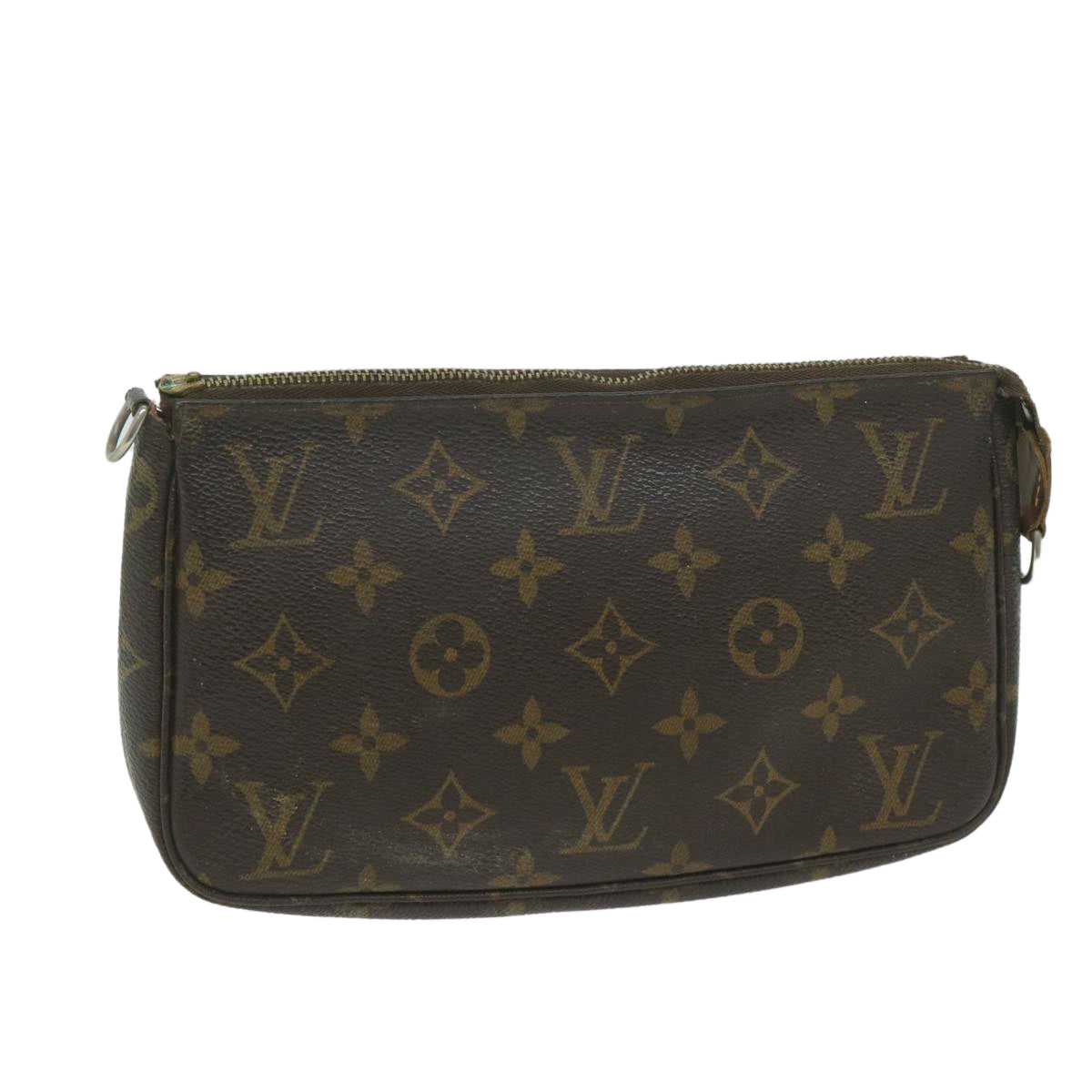 LOUIS VUITTON Monogram Pochette Accessoires Pouch M51980 LV Auth bs11201