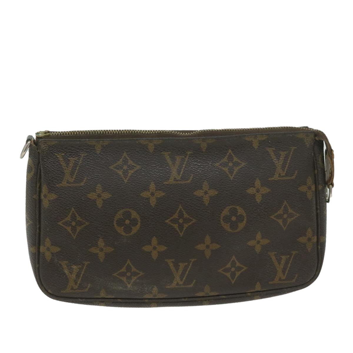 LOUIS VUITTON Monogram Pochette Accessoires Pouch M51980 LV Auth bs11201