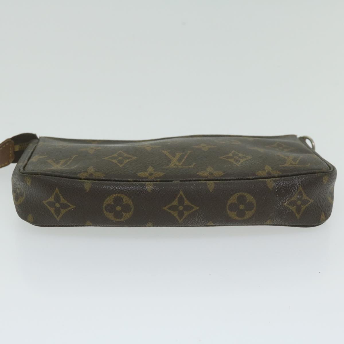 LOUIS VUITTON Monogram Pochette Accessoires Pouch M51980 LV Auth bs11201