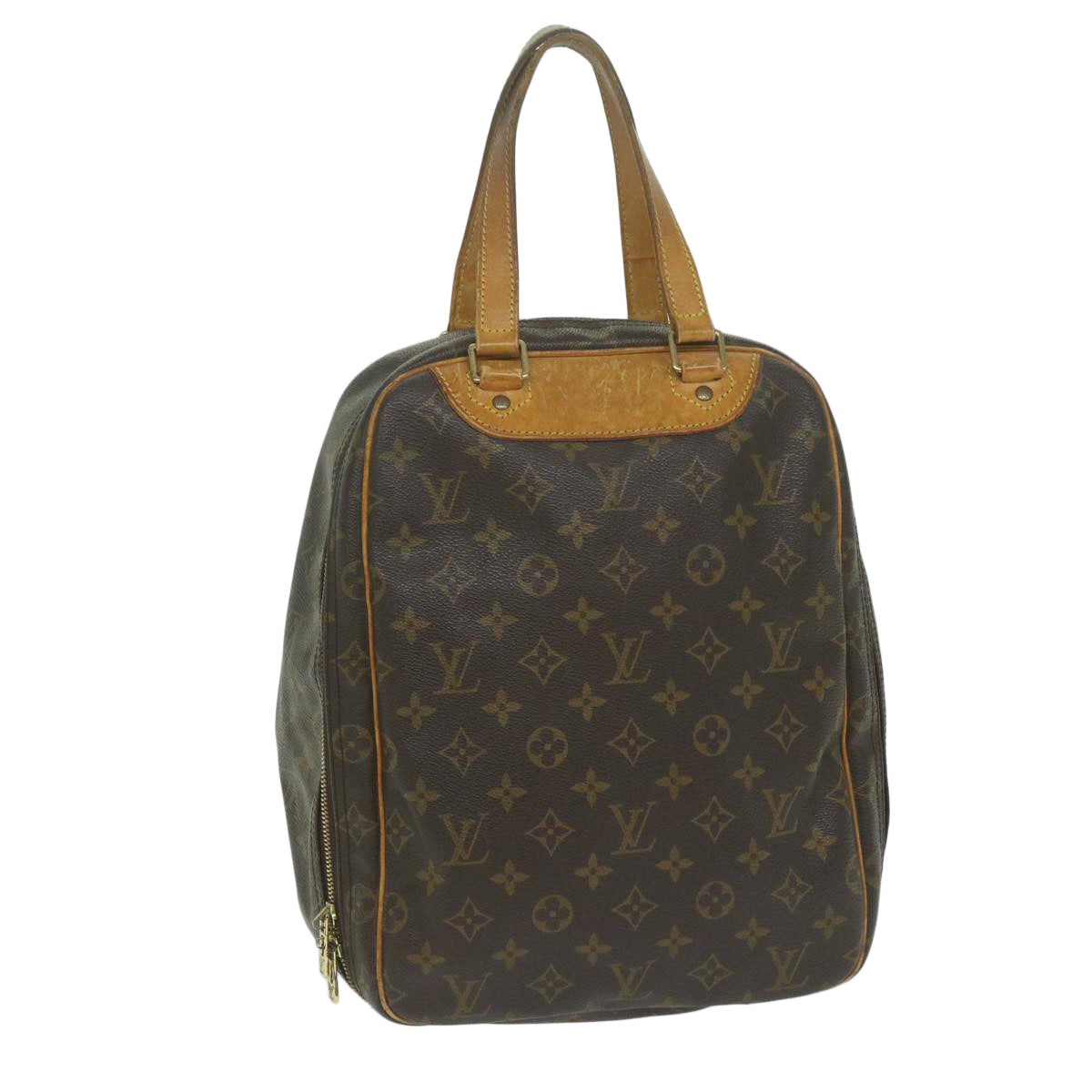 LOUIS VUITTON Monogram Excursion Hand Bag M41450 LV Auth bs11204