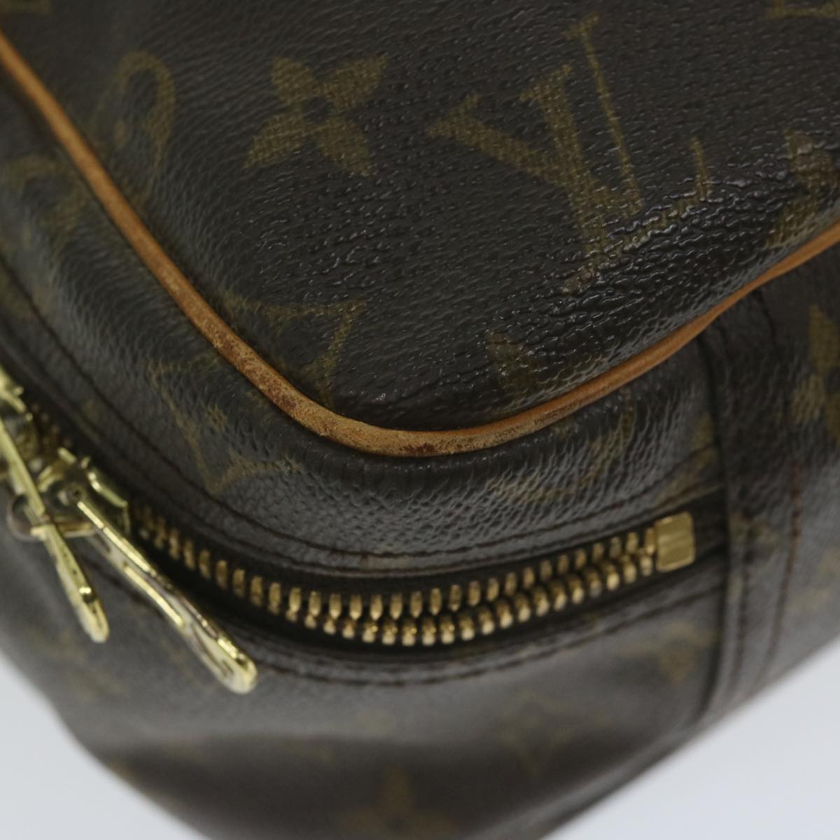 LOUIS VUITTON Monogram Excursion Hand Bag M41450 LV Auth bs11204