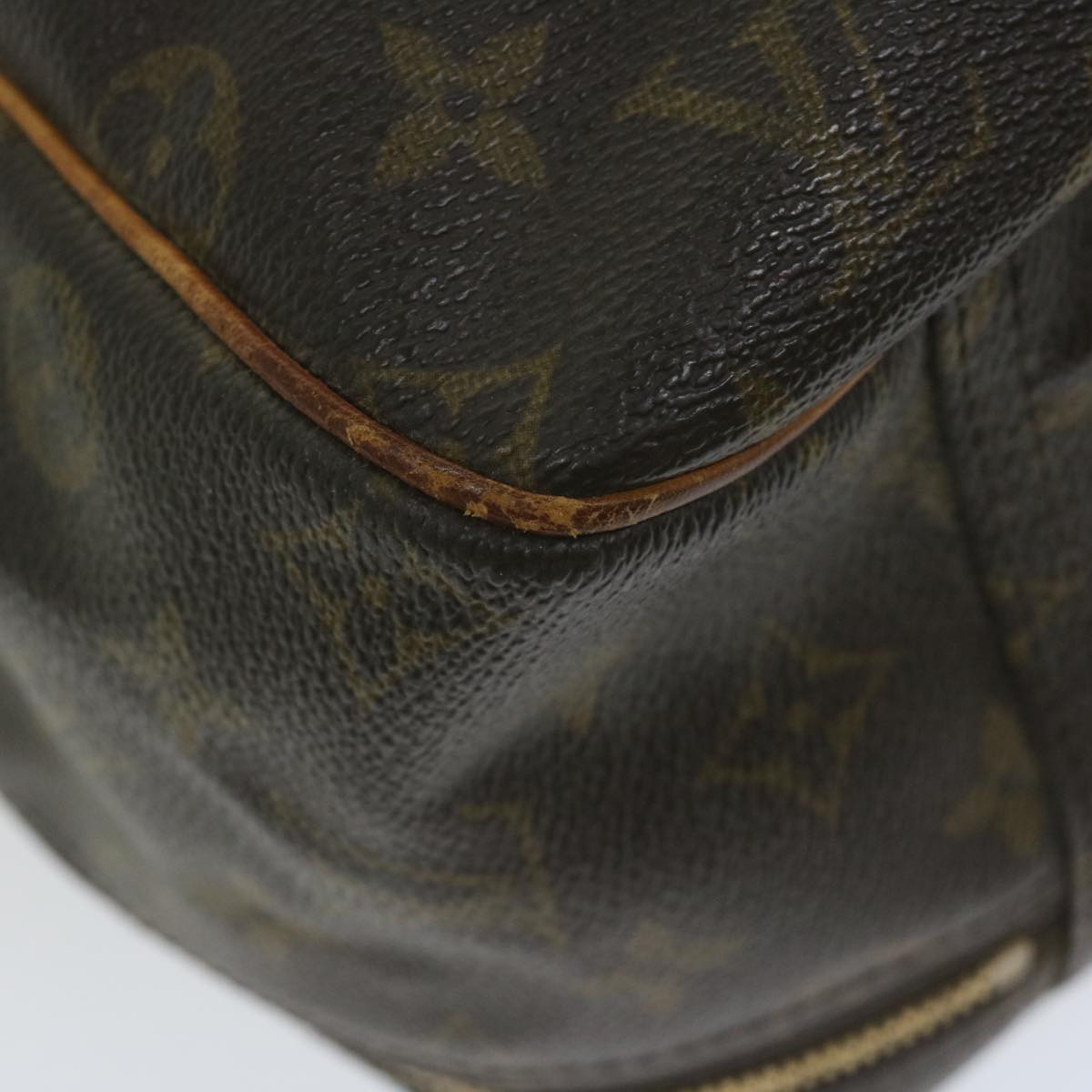 LOUIS VUITTON Monogram Excursion Hand Bag M41450 LV Auth bs11204