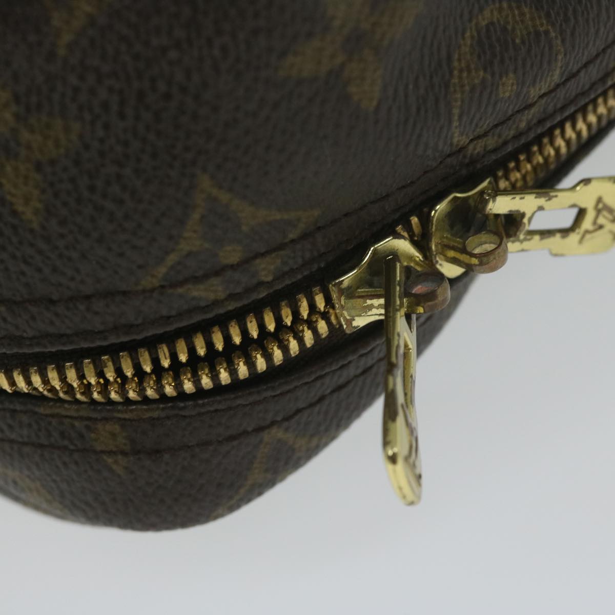 LOUIS VUITTON Monogram Excursion Hand Bag M41450 LV Auth bs11204