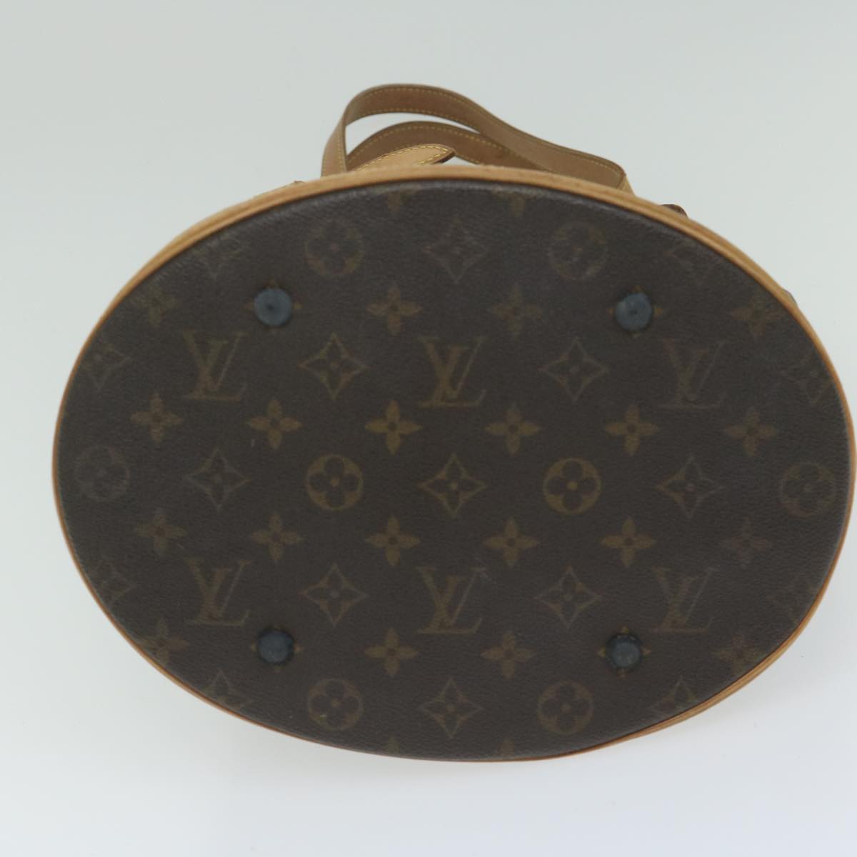 LOUIS VUITTON Monogram Bucket GM Shoulder Bag M42236 LV Auth bs11216