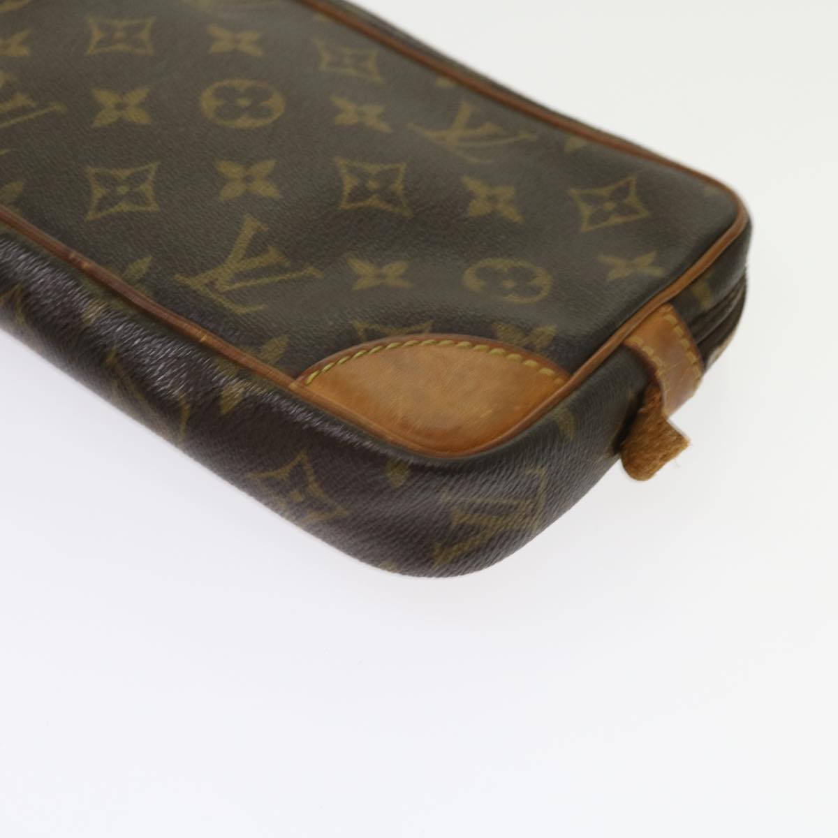 LOUIS VUITTON Monogram Marly Dragonne PM Clutch Bag M51827 LV Auth bs11239