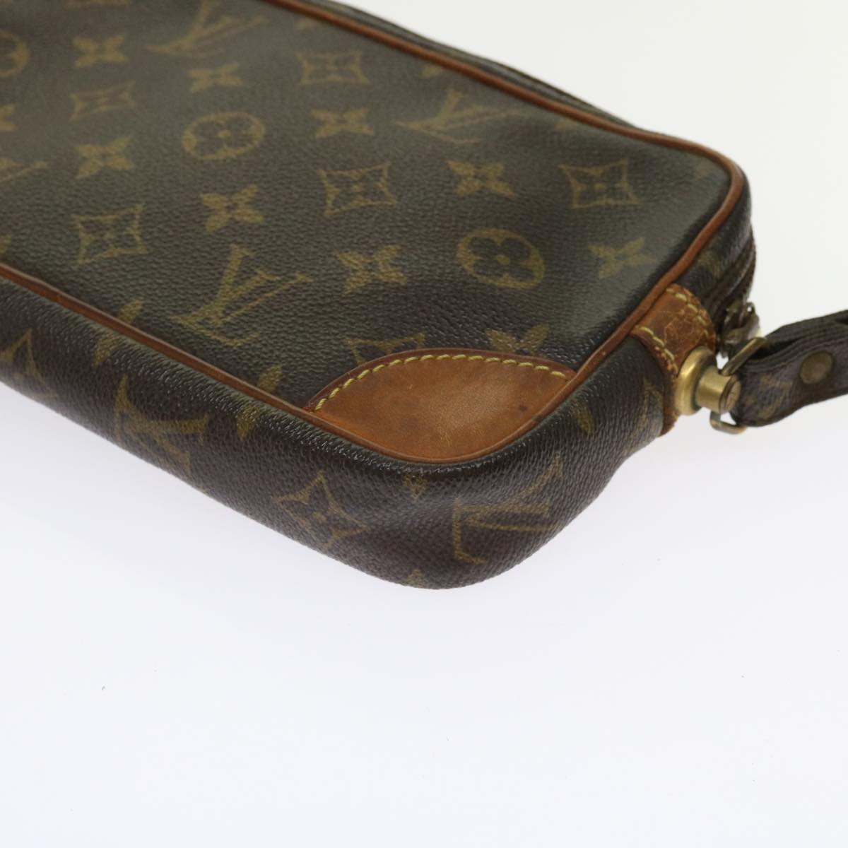 LOUIS VUITTON Monogram Marly Dragonne PM Clutch Bag M51827 LV Auth bs11239