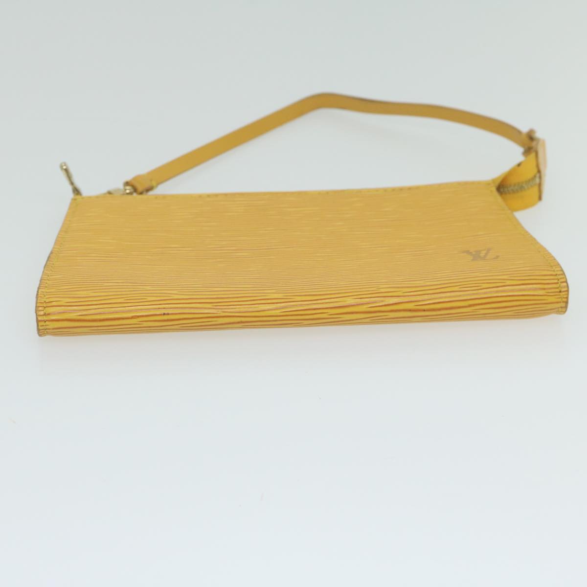 LOUIS VUITTON Epi Pochette Accessoires Pouch Yellow M52989 LV Auth bs11242