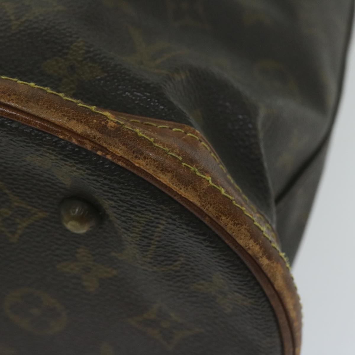 LOUIS VUITTON Monogram Bucket PM Shoulder Bag M42238 LV Auth bs11244