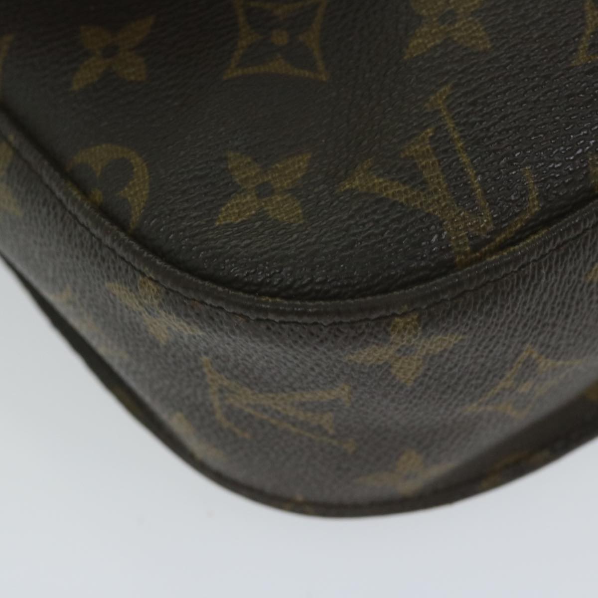 LOUIS VUITTON Monogram Saint Cloud GM Shoulder Bag M51242 LV Auth bs11273