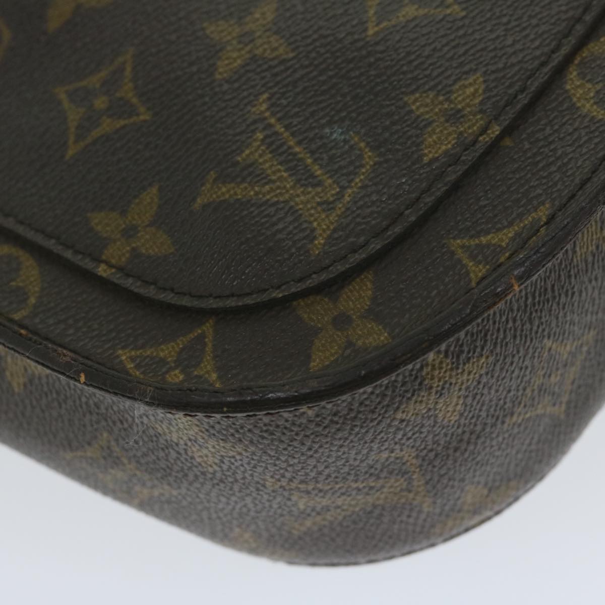 LOUIS VUITTON Monogram Saint Cloud GM Shoulder Bag M51242 LV Auth bs11273