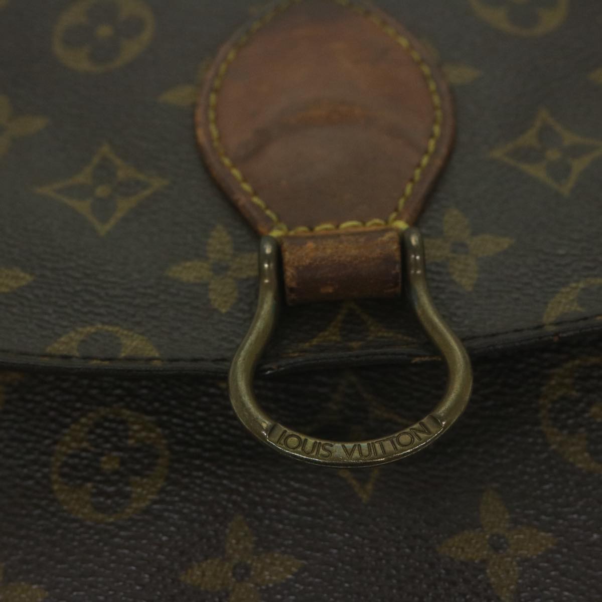 LOUIS VUITTON Monogram Saint Cloud GM Shoulder Bag M51242 LV Auth bs11273