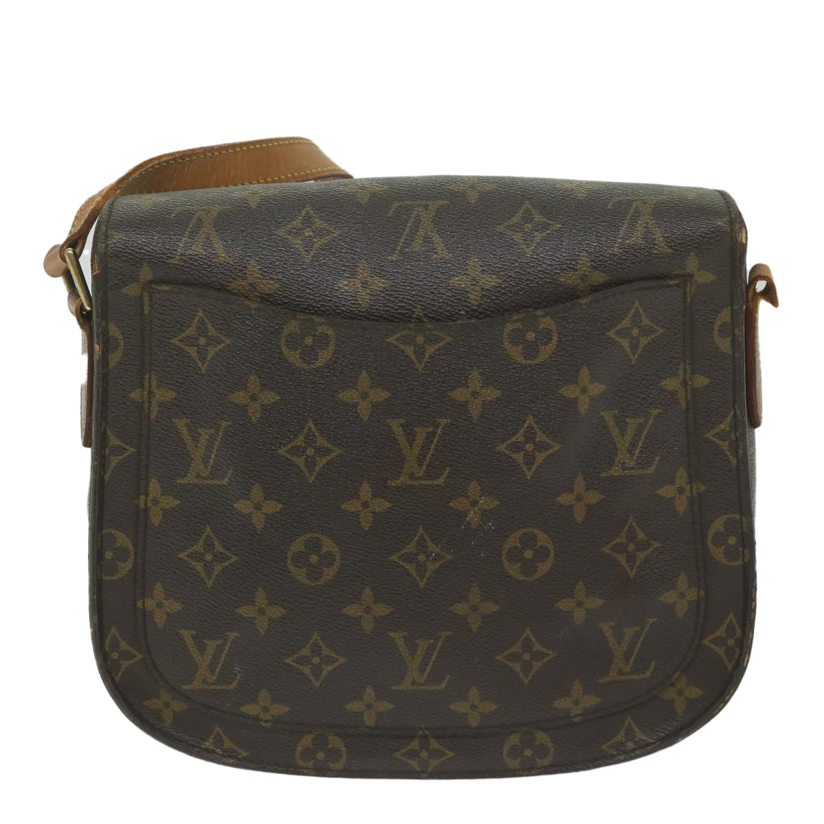 LOUIS VUITTON Monogram Saint Cloud GM Shoulder Bag M51242 LV Auth bs11273