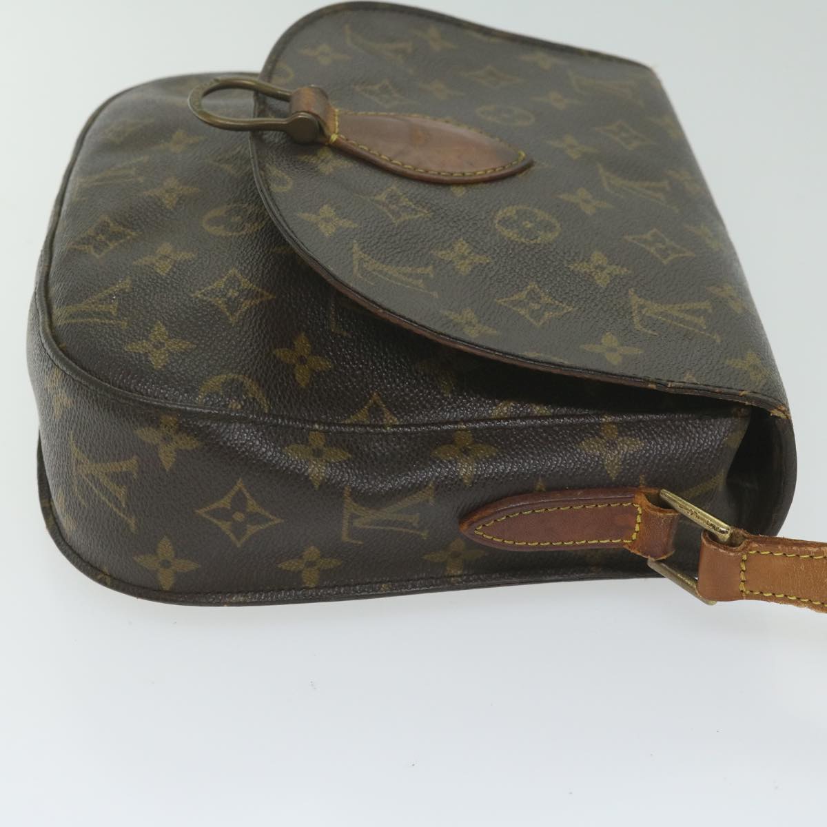 LOUIS VUITTON Monogram Saint Cloud GM Shoulder Bag M51242 LV Auth bs11273