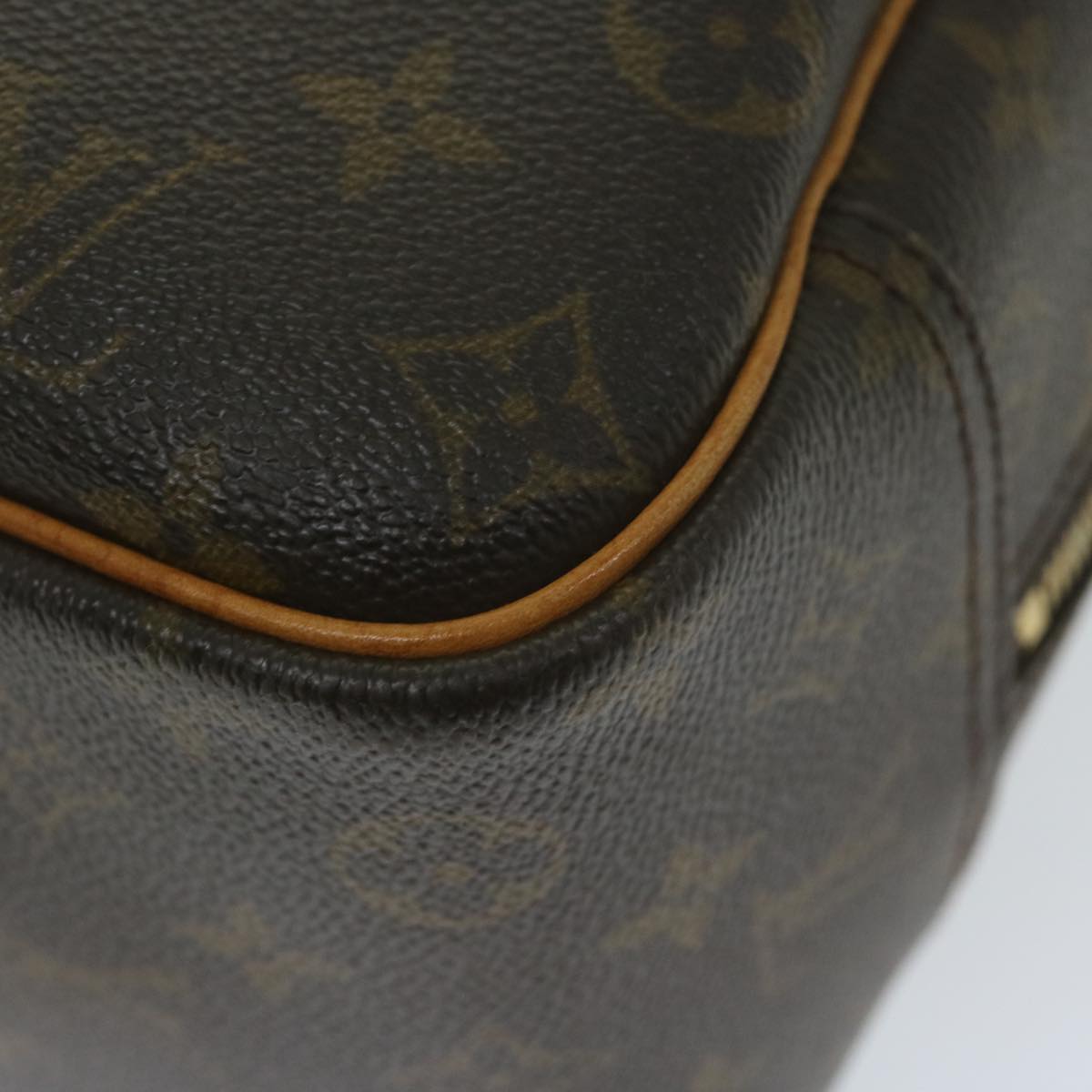 LOUIS VUITTON Monogram Deauville Hand Bag M47270 LV Auth bs11274