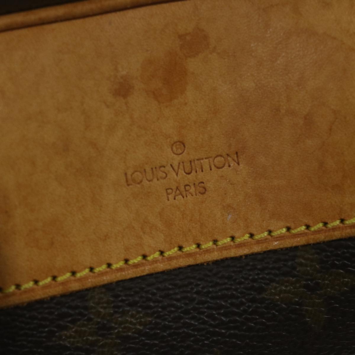 LOUIS VUITTON Monogram Deauville Hand Bag M47270 LV Auth bs11274