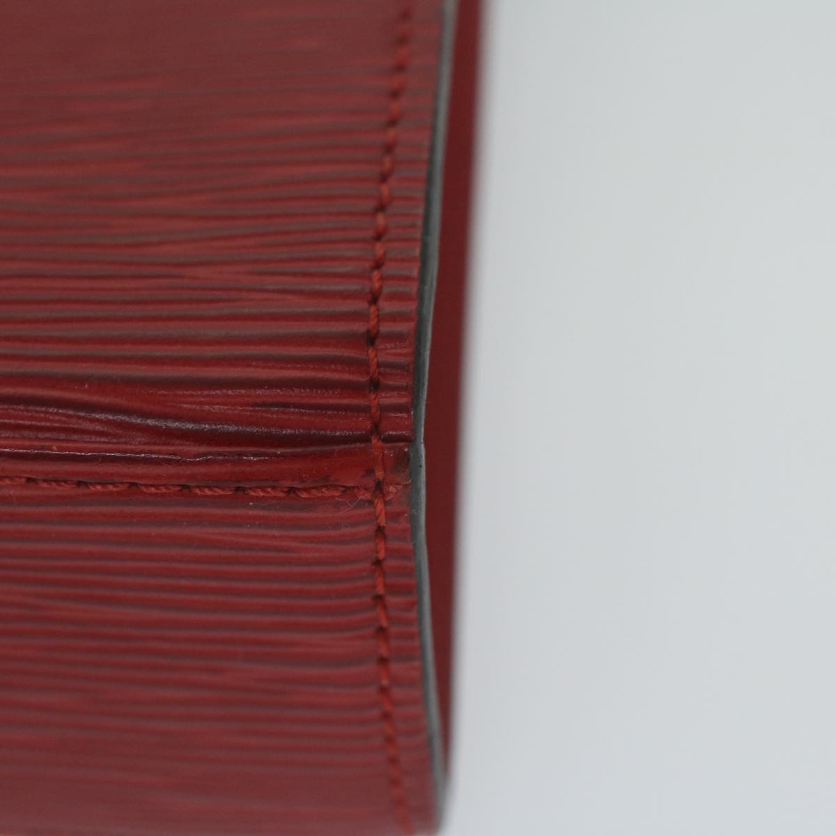 LOUIS VUITTON Epi Malesherbes Hand Bag Red M52377 LV Auth bs11284