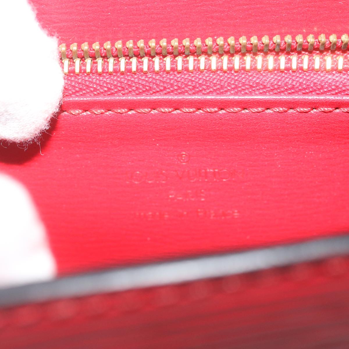 LOUIS VUITTON Epi Malesherbes Hand Bag Red M52377 LV Auth bs11284