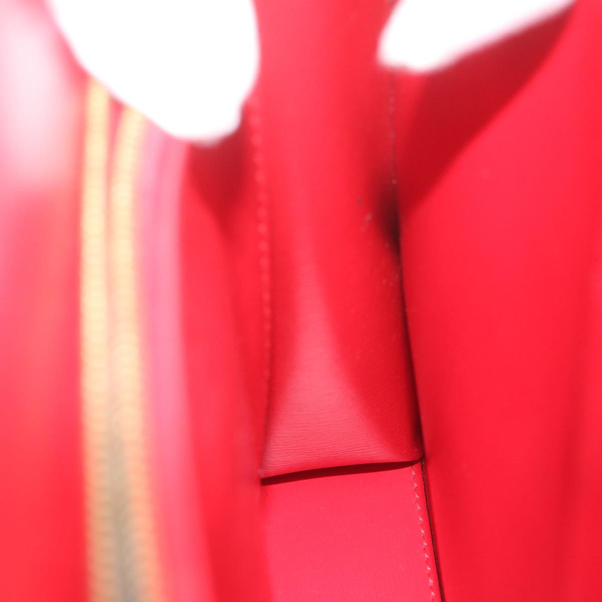 LOUIS VUITTON Epi Malesherbes Hand Bag Red M52377 LV Auth bs11284