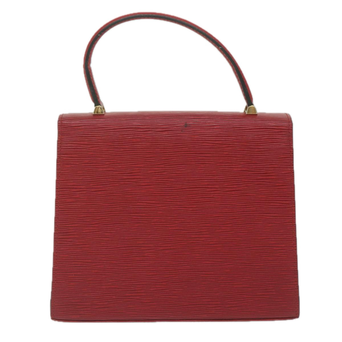 LOUIS VUITTON Epi Malesherbes Hand Bag Red M52377 LV Auth bs11284