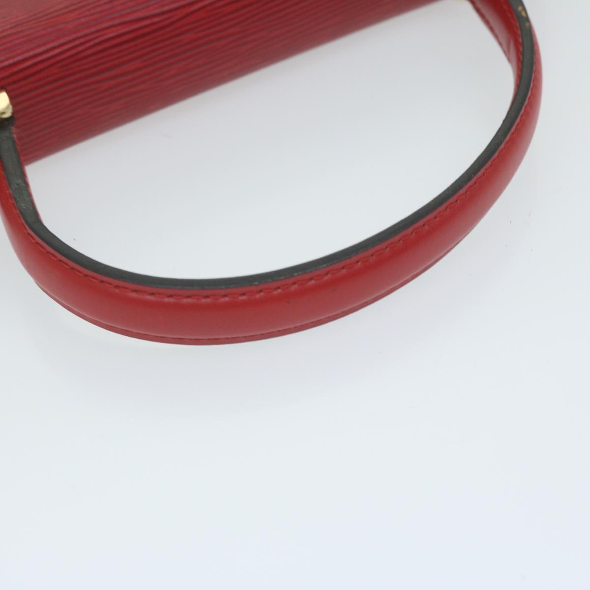 LOUIS VUITTON Epi Malesherbes Hand Bag Red M52377 LV Auth bs11284