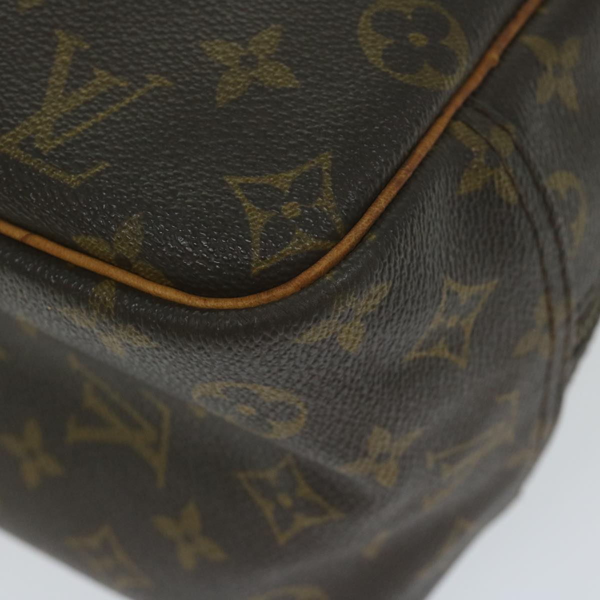 LOUIS VUITTON Monogram Deauville Hand Bag M47270 LV Auth bs11286