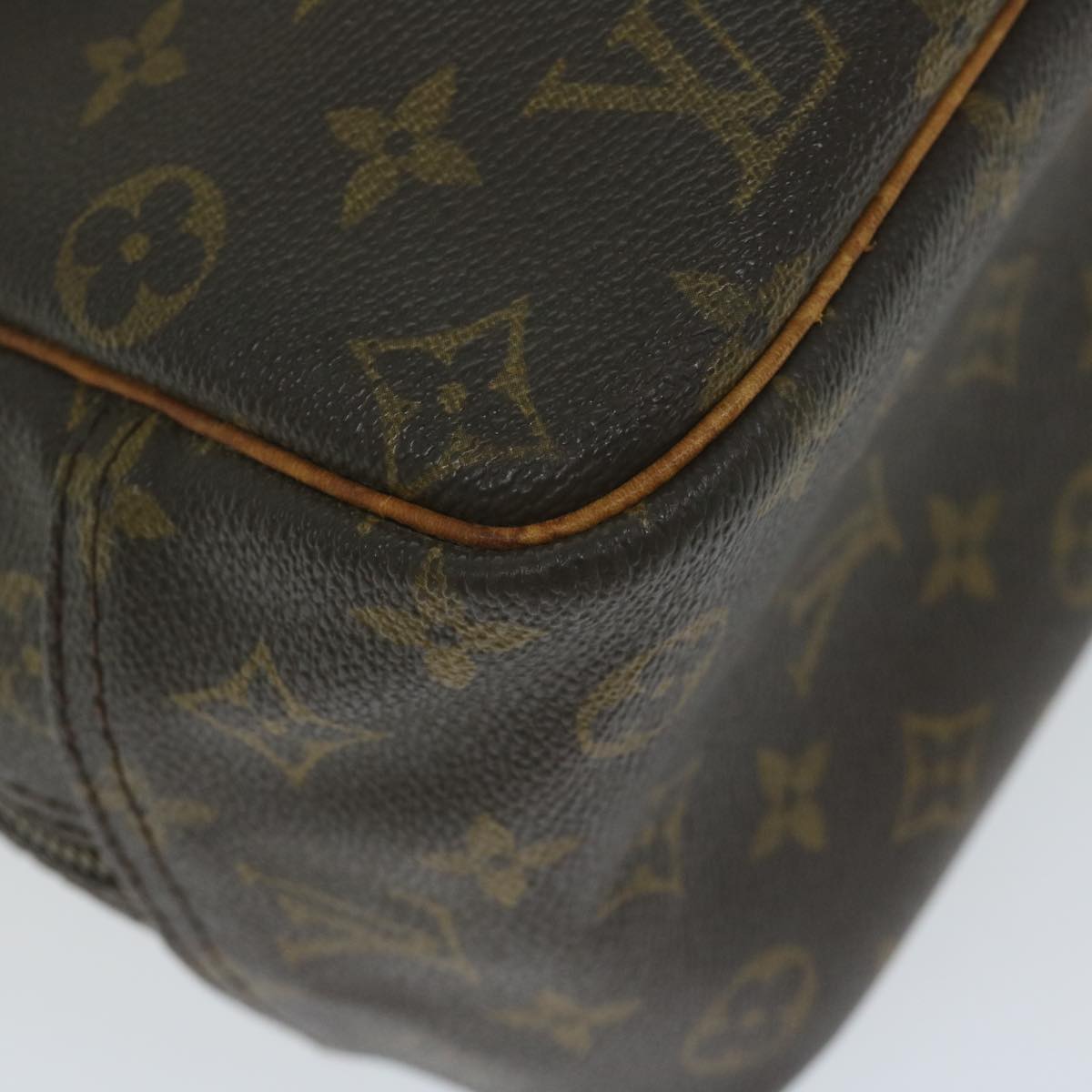 LOUIS VUITTON Monogram Deauville Hand Bag M47270 LV Auth bs11286