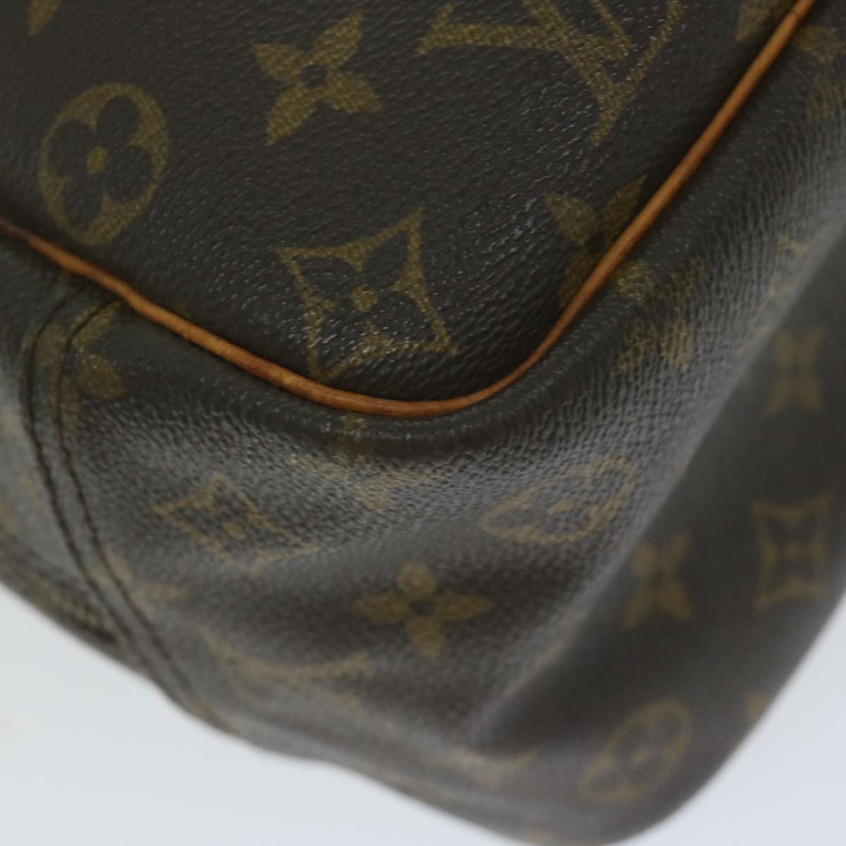 LOUIS VUITTON Monogram Deauville Hand Bag M47270 LV Auth bs11286