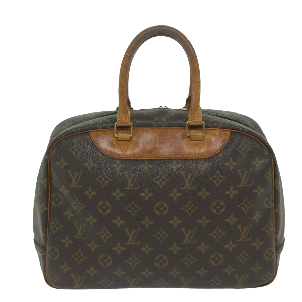 LOUIS VUITTON Monogram Deauville Hand Bag M47270 LV Auth bs11286