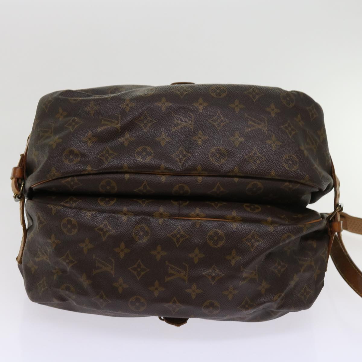 LOUIS VUITTON Monogram Saumur 35 Shoulder Bag M42254 LV Auth bs11335