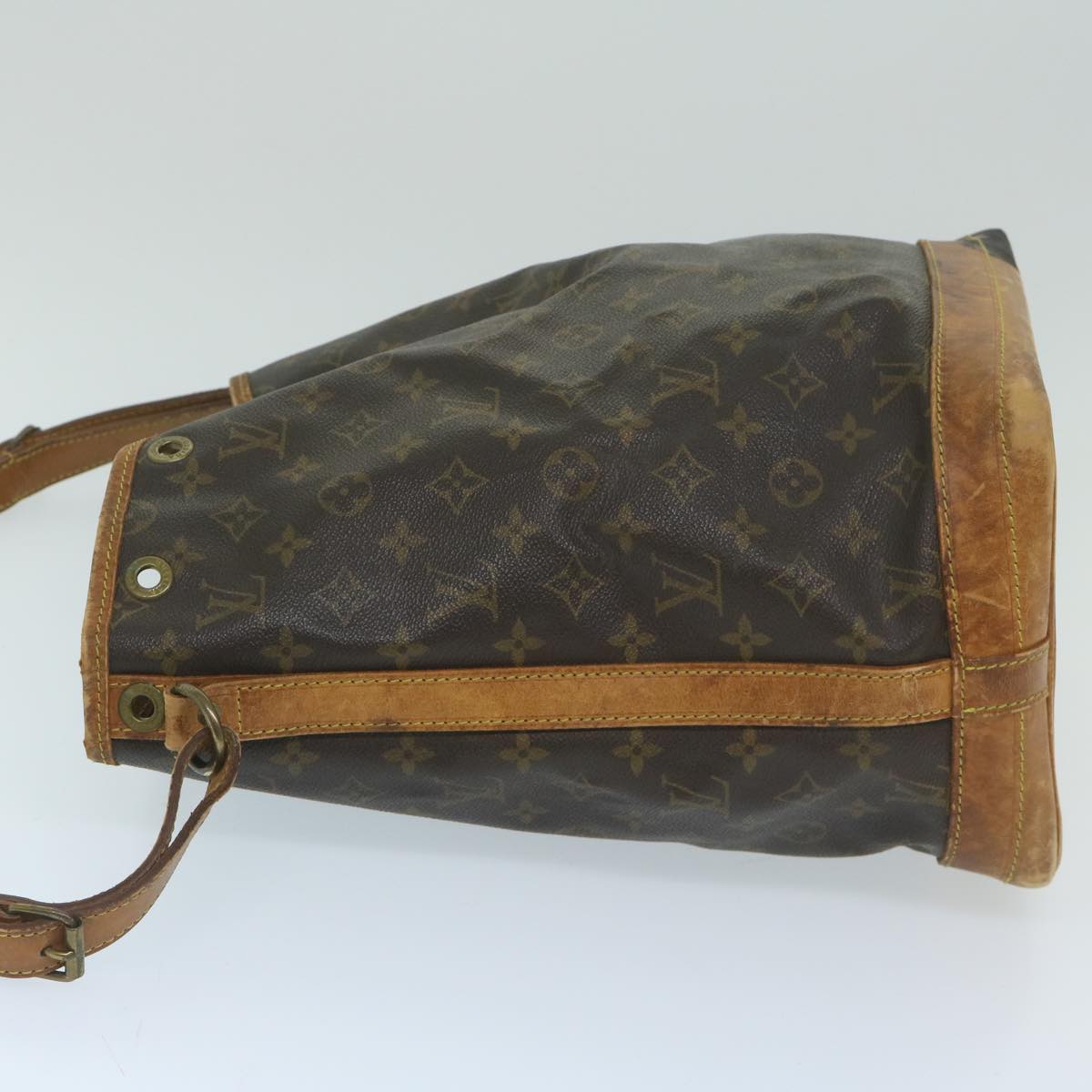 LOUIS VUITTON Monogram Noe Shoulder Bag M42224 LV Auth bs11345