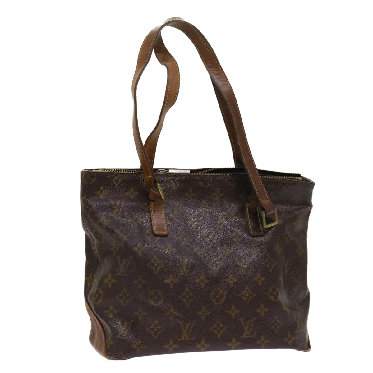 LOUIS VUITTON Monogram Cabas Piano Tote Bag M51148 LV Auth bs11357